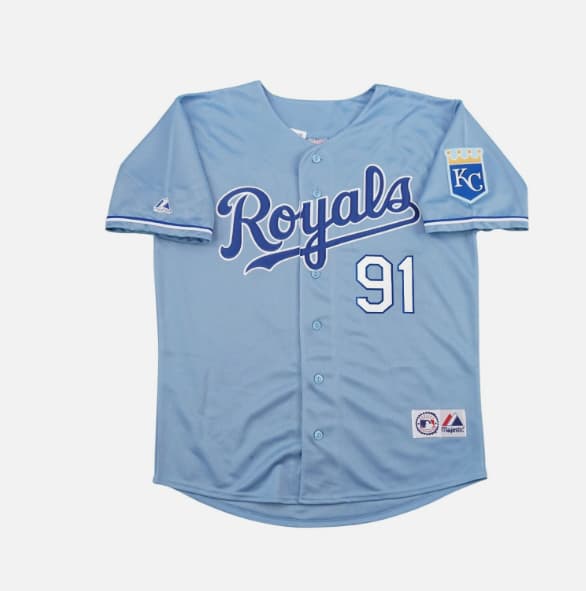 Hideo Nomo Kansas City Royals Home   Road Alternate Men's Jersey