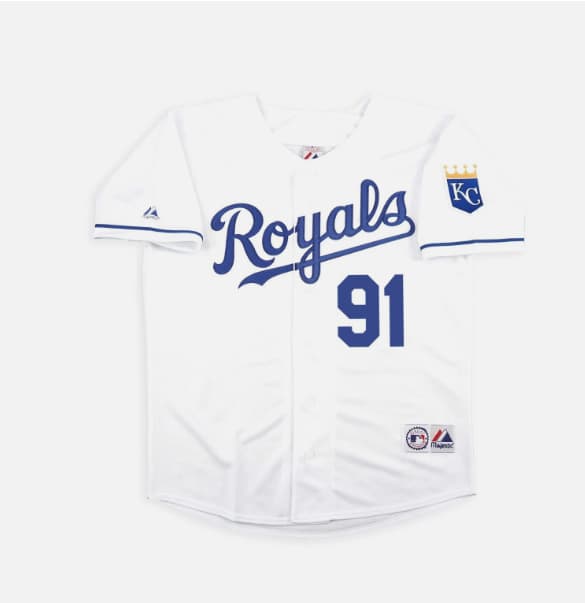 Hideo Nomo Kansas City Royals Home  Road Alternate Men's Jersey