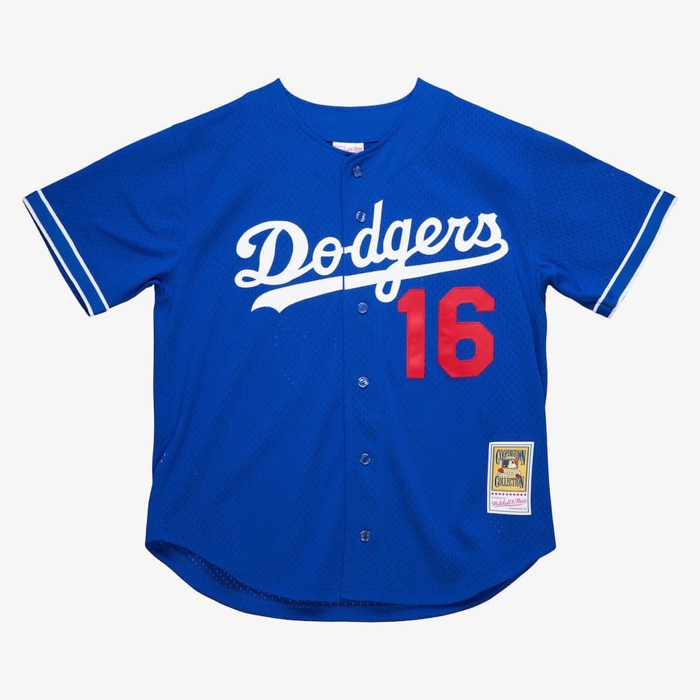 Hideo Nomo Los Angeles Dodgers 1997 Royal Authentic Batting Practice Player Jersey