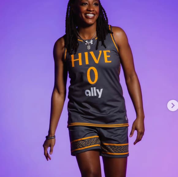 Hive Basketball Club Under Armour Jersey Kelsey  Mitchell #0