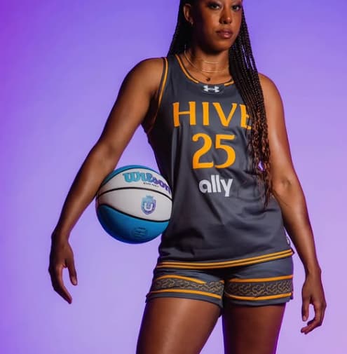 Hive Basketball Club Under Armour Jersey Monique  Billings #25