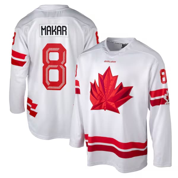 Hockey Canada 2026 Replica Jersey -  White Cale Makar  8