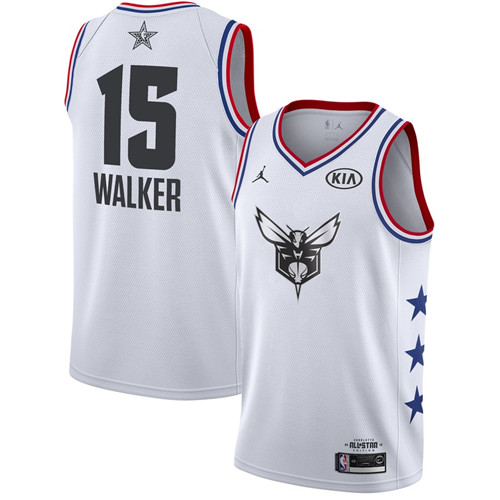 Hornets 13 Kemba Walker White 2019 NBA All-Star Game Jordan Brand Swingman Jersey