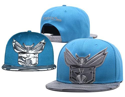 Hornets Reflective Logo Blue Adjustable Hat GS