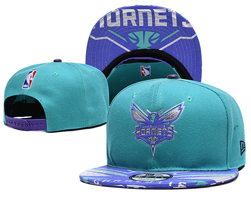 Hornets Team Logo All Blue Adjustable Hat YD
