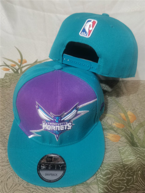 Hornets Team Logo Snapback Hat GS