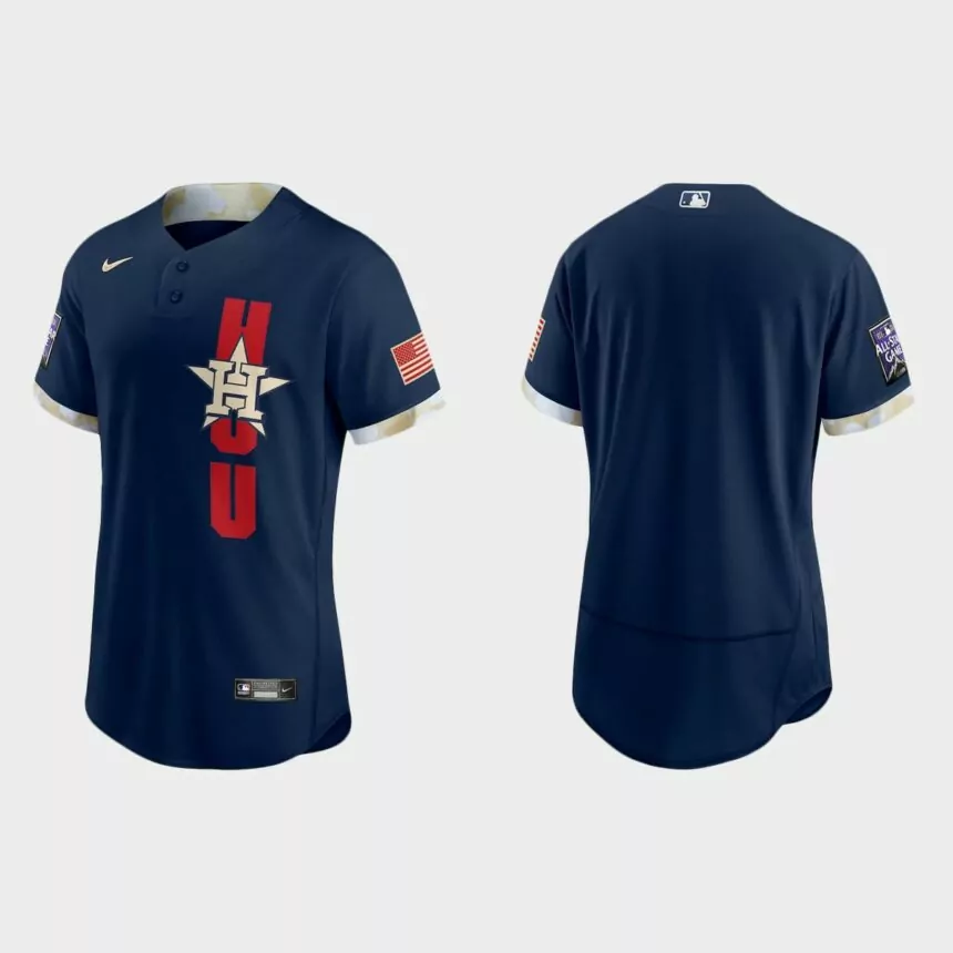 Houston Astros 2021 MLB All-Star Game Authentic Jersey – Navy