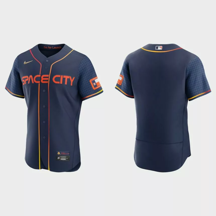Houston Astros 2022 City Connect Authentic Jersey – Navy