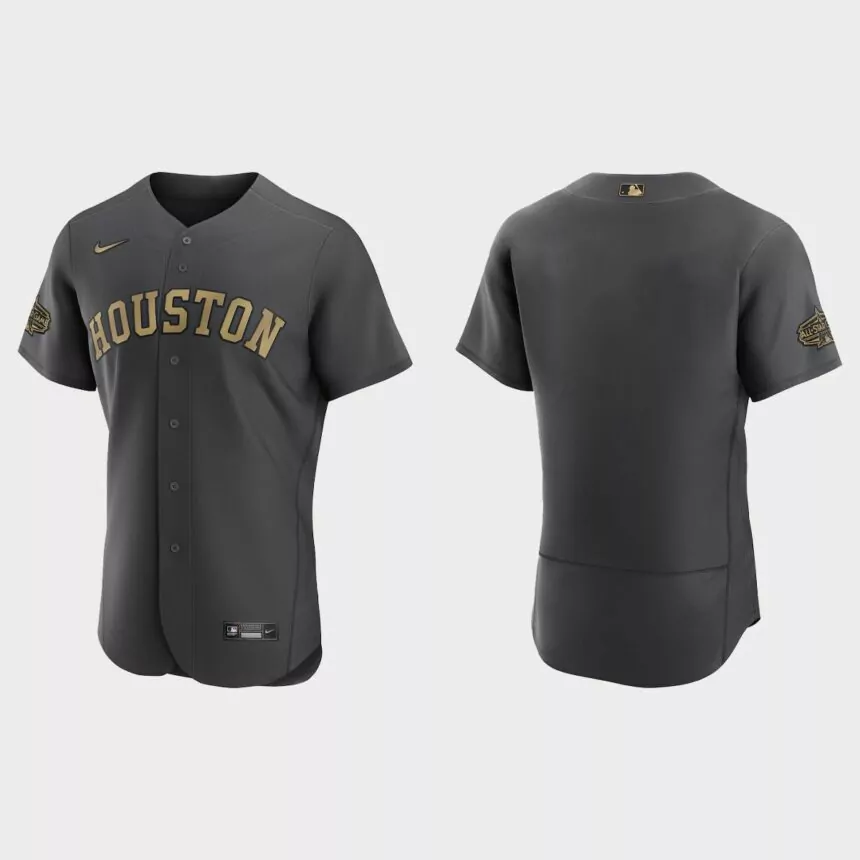 Houston Astros 2022 MLB All-Star Game Authentic Jersey – Charcoal