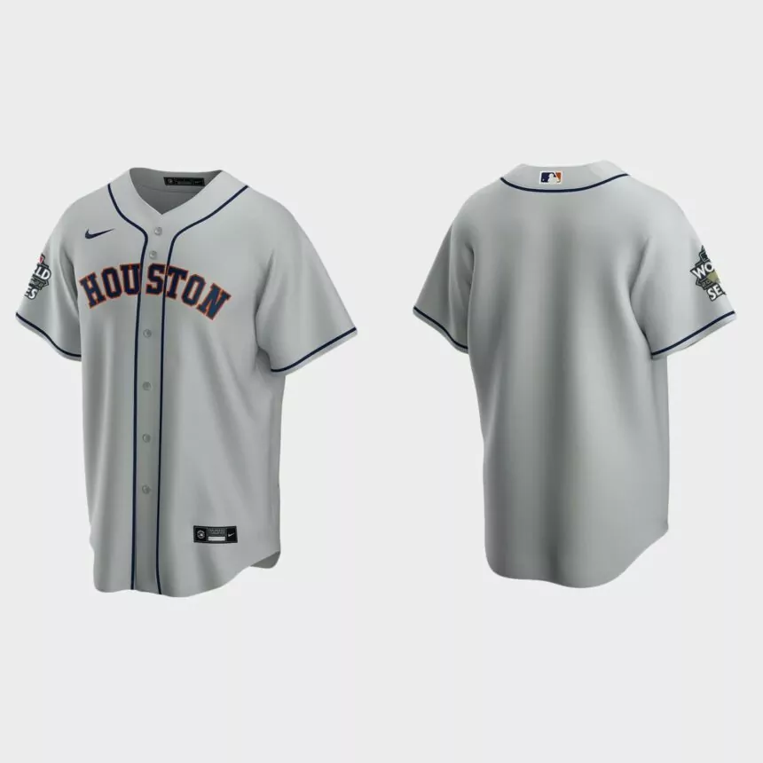 Houston Astros 2022 World Series Gray Replica Jersey