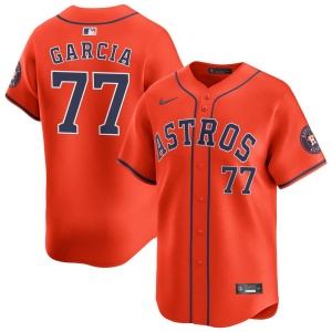 Houston Astros 2025 City Connect Vapor Premier Limited Jersey - All Stitched 77 GARCIA