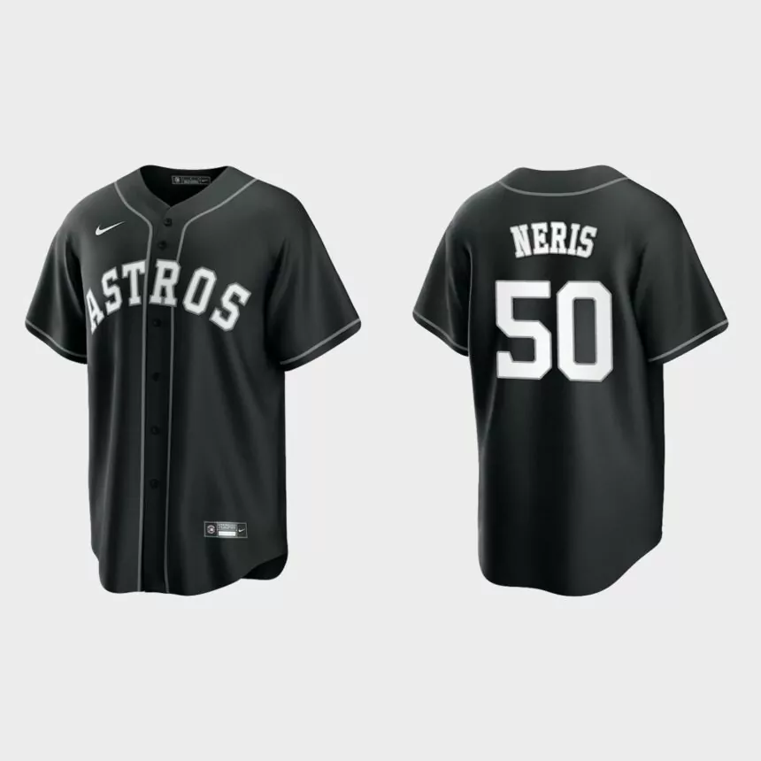 Houston Astros Hector Neris Replica Official Jersey – Black White