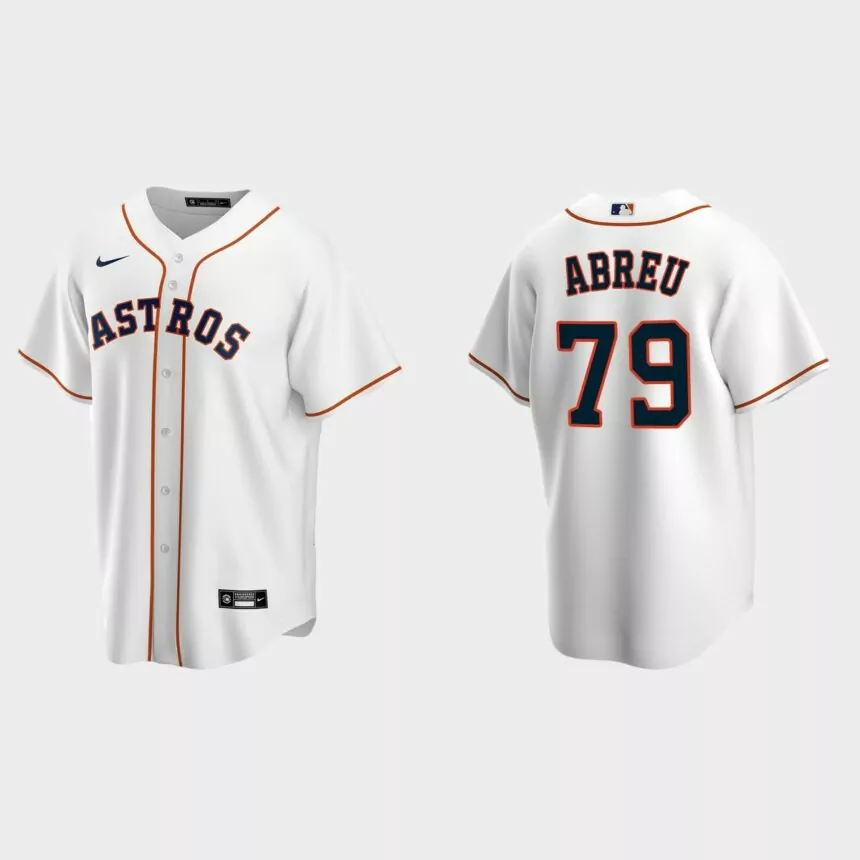 Houston Astros Jose Abreu Replica Home Jersey – White