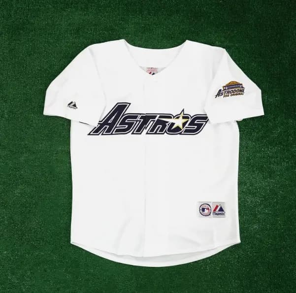 Houston Astros Men's Home White Jersey