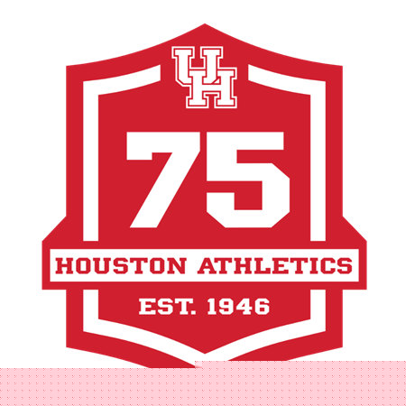 Houston Cougars Basketball 75TH Anniversary Patch