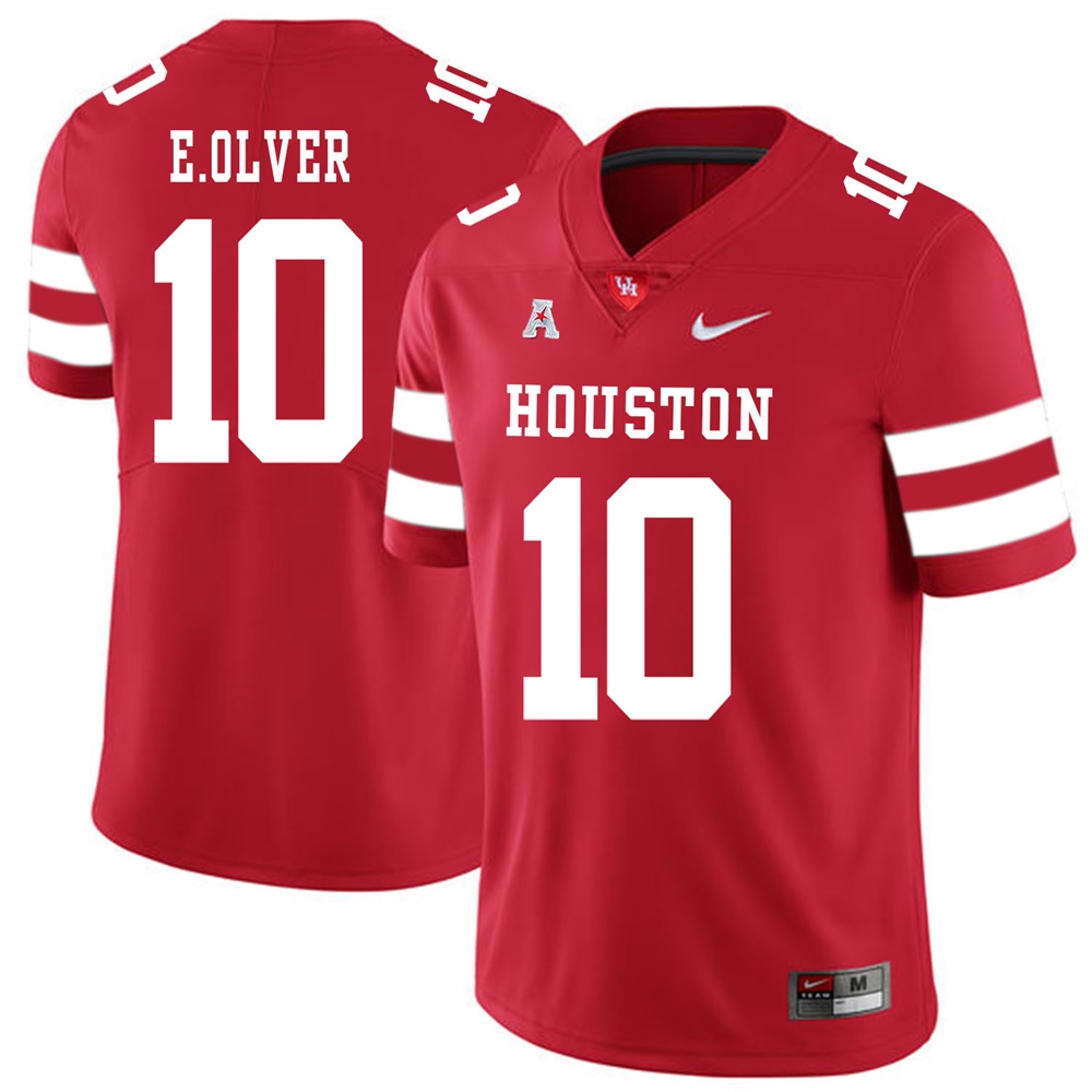 Houston Cougars Red Ed Oliver 2018 Best Player College Football Jersey