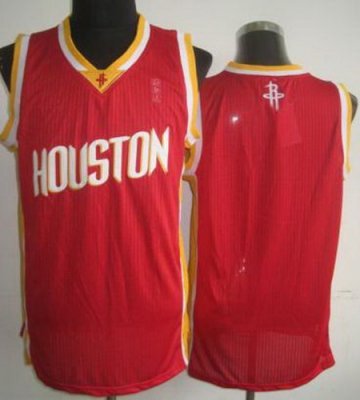 Houston Rockets Blank Red Throwback Revolution 30 NBA Jerseys