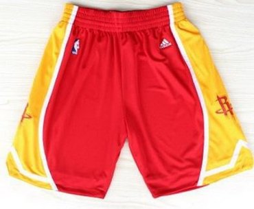 Houston Rockets Red Throwback Revolution 30 Swingman NBA Short