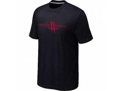 Houston Rockets adidas Primary Logo T-Shirt -Black