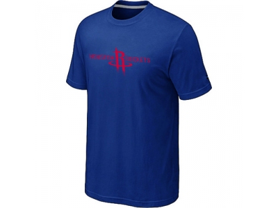 Houston Rockets adidas Primary Logo T-Shirt -Blue