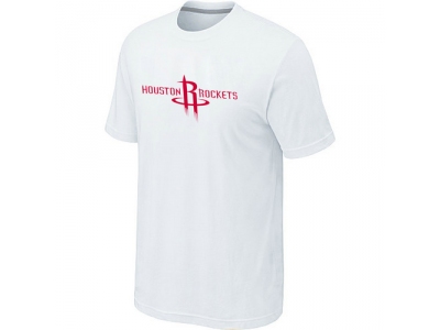 Houston Rockets adidas Primary Logo T-Shirt -White