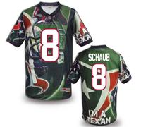 Houston Texans # 8 Schaub Stitched NFL Elite Fanatical Version Jersey (2)