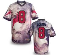 Houston Texans # 8 Schaub Stitched NFL Elite Fanatical Version Jersey (5)