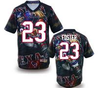 Houston Texans #23 Arian Foster Stitched NFL Elite Fanatical Version Jersey (1)