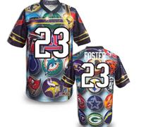 Houston Texans #23 Arian Foster Stitched NFL Elite Fanatical Version Jersey (10)