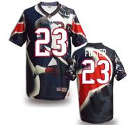 Houston Texans #23 Arian Foster Stitched NFL Elite Fanatical Version Jersey (4)