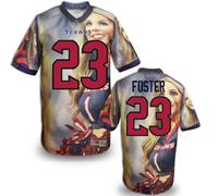 Houston Texans #23 Arian Foster Stitched NFL Elite Fanatical Version Jersey (7)