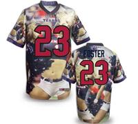 Houston Texans #23 Arian Foster Stitched NFL Elite Fanatical Version Jersey (8)