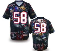 Houston Texans #58 Brooks Reed Stitched NFL Elite Fanatical Version Jersey (1)