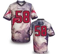 Houston Texans #58 Brooks Reed Stitched NFL Elite Fanatical Version Jersey (5)
