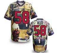 Houston Texans #58 Brooks Reed Stitched NFL Elite Fanatical Version Jersey (6)