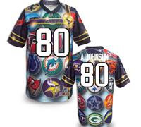 Houston Texans #80 Andre A.Johnson Stitched NFL Elite Fanatical Version Jersey (10)