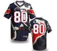 Houston Texans #80 Andre A.Johnson Stitched NFL Elite Fanatical Version Jersey (4)