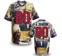 Houston Texans #80 Andre A.Johnson Stitched NFL Elite Fanatical Version Jersey (6)