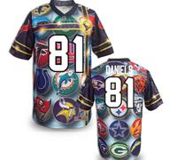 Houston Texans #81 Owen Daniels Stitched NFL Elite Fanatical Version Jersey (10)