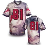 Houston Texans #81 Owen Daniels Stitched NFL Elite Fanatical Version Jersey (5)