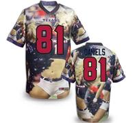 Houston Texans #81 Owen Daniels Stitched NFL Elite Fanatical Version Jersey (8)