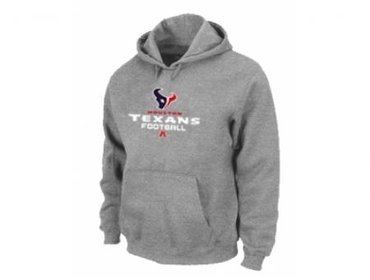 Houston Texans Critical Victory Pullover Hoodie Grey