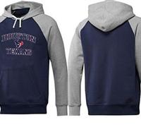 Houston Texans Heart & Soul Pullover Hoodie Dark Blue & Grey