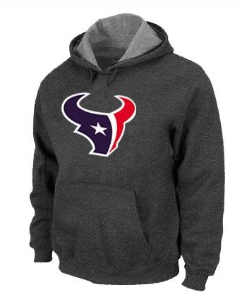 Houston Texans Logo Pullover Hoodie - D.Grey