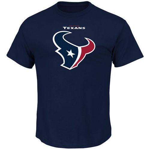 Houston Texans Majestic Big & Tall Critical Victory T-Shirt Navy