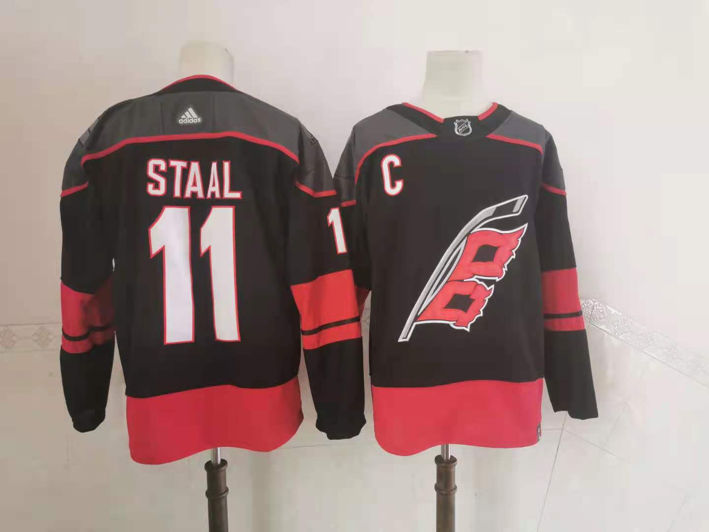 Hurricanes 11 Jordan Staal Black 2020-21 Reverse Retro Adidas Jersey