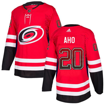 Hurricanes 20 Sebastian Aho Red Drift Fashion Adidas Jersey