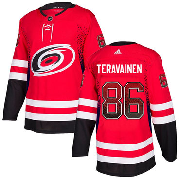 Hurricanes 86 Teuvo Teravainen Red Drift Fashion Adidas Jersey