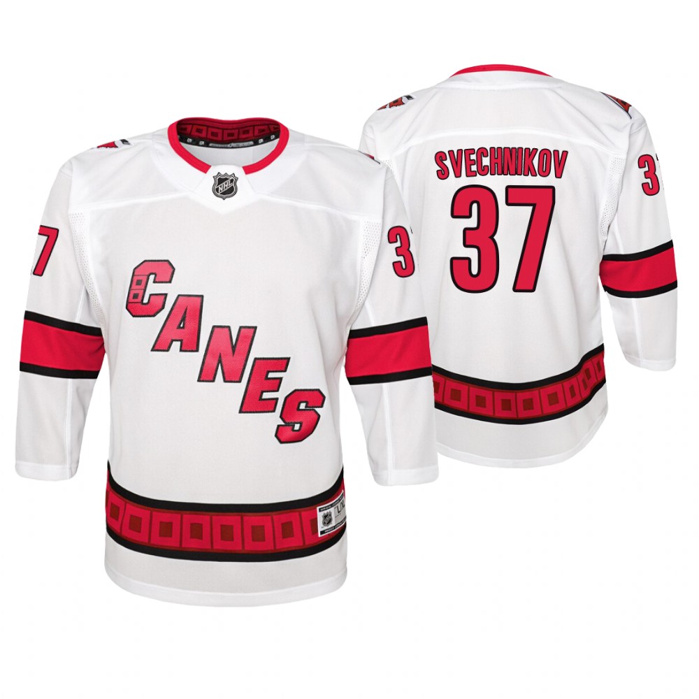 Hurricanes Andrei Svechnikov Youth Premier 2019-20 Away Jersey