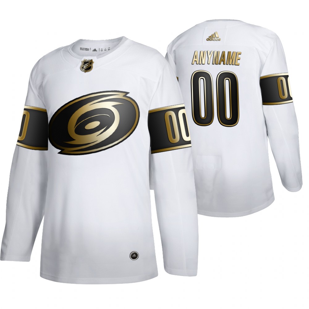 Hurricanes Custom Men's Authentic NHL Golden Edition Jersey